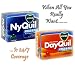 Vicks Non Drowsy DayQuil and NyQuil Cold and Flu Multi-Symptom Relief, For Aches, Fever, Cough, Sneezing and Runny Nose 24 HOUR PROTECTION (2 Bottles) 120 LiquiCaps