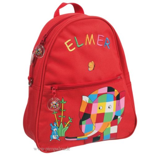 Childrens Toyshop  Toys : Elmer Large Backpack