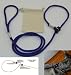 LeashInaBag, Easy On Easy Off Dog Leash, 1/4" Purple. Made in the USA.