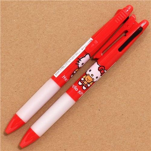 Imagen 1 de Bonitos bolígrafos Hello Kitty de dos colores