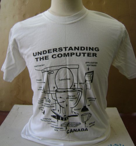 Understanding the Computer Funny TShirt White Medium = Nerdy TShirt 51qY2rK5PqL Understanding the Computer Funny TShirt White Medium = Nerdy TShirt