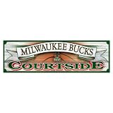 Milwaukee Bucks 9x30 Wood Sign