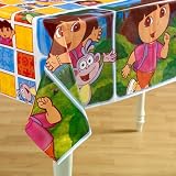 Dora the Explorer 54in x 96in Plastic Tablecover