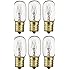 Pack Of 6 40-Watt T8 Tubular Indicator Intermediate (E17) Base 40T8 Incandescen Light Bulb