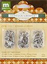 Making Memories Jill Schwartz Vintage Groove Findings Jump Rings Silver