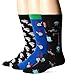K. Bell Socks Men's Three-Pack Gamer Crew Socks