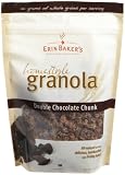 Erin Baker's Homestyle Granola, Double Chocolate Chunk, 12-Ounce Bags (Pack of 6)