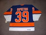 RICK DiPIETRO New York Islanders 1970's CCM Vintage Throwback Away Hockey Jersey, LARGE