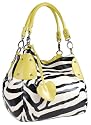 women purse handbag fashion casual tote hobo zebra animal print bag (Many Colors Available!!)