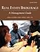 Book Real Estate Brokerage (Real Estate Brokerage: A Management Guide)