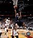 Devin Harris Autographed/Hand Signed Dallas Mavericks Blue Jersey 8x10 Photo