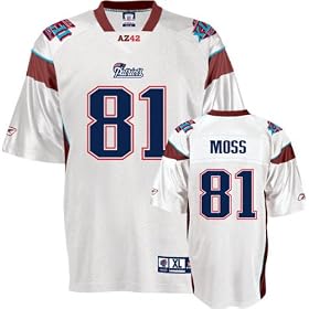 Randy Moss New England Patriots Super Bowl XLII Jersey
