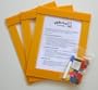 Kids Art Frames - Button Frames - Decorate Your Own Yellow Lightweight Plastic Frames - Standard Size