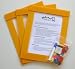 Kids Art Frames - Button Frames - Decorate Your Own Yellow Lightweight Plastic Frames - Standard Size