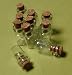 10 Pcs- Miniature Glass Bottles- Extra Small (22mm X 10mm)