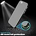 iPhone 6s Case, LoHi iPhone 6 Case Soft Touch [Ultra Slim-Fit] Shock Absorbing Scratch Resistant Flexible TPU Bumper Cover Case for Apple iPhone 6 6s - Grey/Black