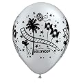package of 50 11'' Hollywood latex balloon