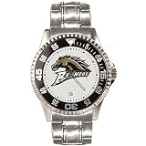 Western Michigan Broncos Competitor Watch with a Metal Band