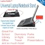 Laptop Notebook Stand For Students and Business Travelers - Ideal for Business, Students, Class, Lectures, Dorms, Parks, Airlines, Fits in Laptop Bag