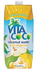 Vita Coco Coconut Water with Tangerine, 17-Ounce Boxes (Pack of 12)
