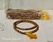 A beautiful string of 108 Sandalwood 8mm Tibetan Prayer beads (Mala) from Tibetan Dawn