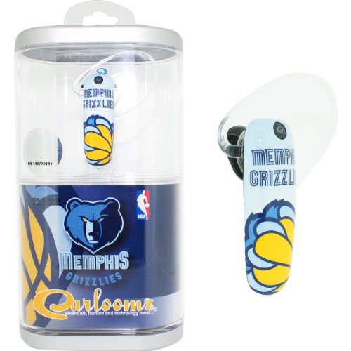Earloomz Memphis Grizzlies Gl 500 Bluetooth Headset