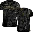 UFC Ultimate Fighting Championship Quinton Rampage Jackson Chains Black T-shirt Tee
