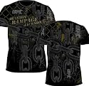 UFC Ultimate Fighting Championship Quinton Rampage Jackson Chains Black T-shirt Tee