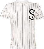 Chicago White Sox Mitchell & Ness Pinstripe Jersey Shirt