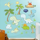 Fathead Baby Dinosaurs Wall Graphic