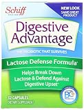 Digestive Advantage Daily Lactose Defense Formula Capsules, 32-Count Boxes (Pack of 3)