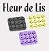 Fleur de Lis - Ice Tray / Candy Mold (2 Pack)