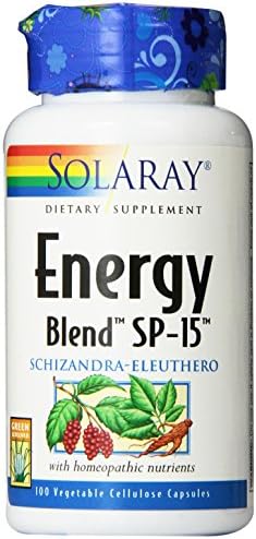 Solaray SP 15 Energy Blend Supplement, 100 Count