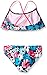 Kanu Surf Girls' Allison Flounce Bikini Swimsuit