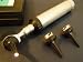 NEW Pro QUALITY 3.2V Physician HALOGEN OTOSCOPE SET includes DISPOSABLE SPECULA ADAPTOR and HARD CASE!