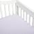 Pinzon Baby 200-Thread-Count 100% Cotton Percale Gingham Crib Fitted Sheet, Purple