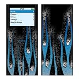 Blue Lukewarm Design Decal Skin Sticker for Apple iPod nano 2G (2nd Generation) 2GB/ 4GB/ 8GB Player