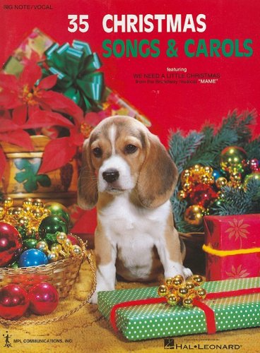 35 Christmas Songs and Carols Big Note Piano