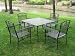 International Caravan Tropico 5 Piece Iron Patio Set