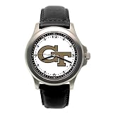 Georgia Tech Yellow Jackets NCAA Men's Rookie Watch with Leather Band