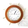 Ships Wheel Tide Clock - Nautical Boating