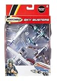  : MatchBox SkyBusters 4 Pack MBX Metal (Cessna Caravan, Island Hopper, Canyon Chopper, & Desert Recon)