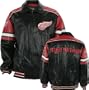 Detroit Red Wings Faux Leather Jacket
