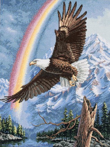 The Promise, Bald Eagle Counted Cross Stitch Kit
