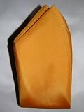Classic Saffron Silk Handkerchief, 100% Silk - by Royal Silk