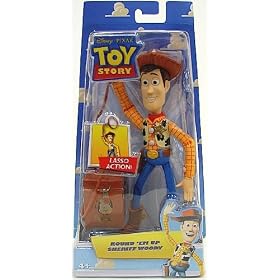 Disney / Pixar Toy Story Action Figure Round Em' Up Sheriff Woody