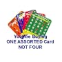 Regal Travel Auto Bingo Game Card - Car Bingo, Assorted Colors (Sold Individually)