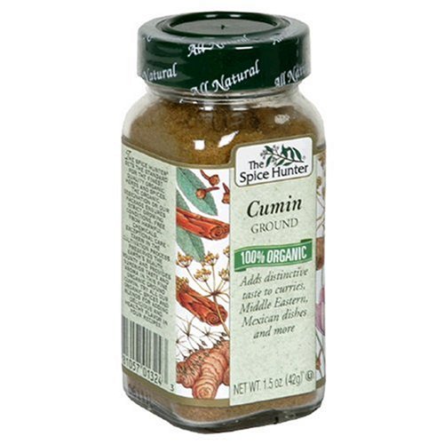 Spice Hunter Organic Ground Cumin, 1.5-Ounce Unit (Pack of 4)