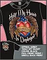 Girls Army 'Half My Heart' T-Shirt GT104