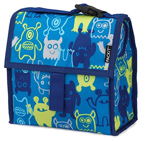 PackIt Freezable Mini Lunch Bag, Monsters